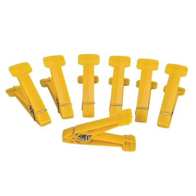 Fabrication Enterprises Graded Pinch Finger Exerciser - 5 Replacement Pinch pins - Yellow, x-Light