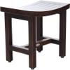 AquaTeak 18" Sumba-Lotus Mocha-Shield Teak Shower Bench view 2