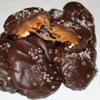 Valentine Chocolate Gift Bag (Dark Chocolate Pecan Caramel Clusters with Sea Salt) One Full Pound view 2