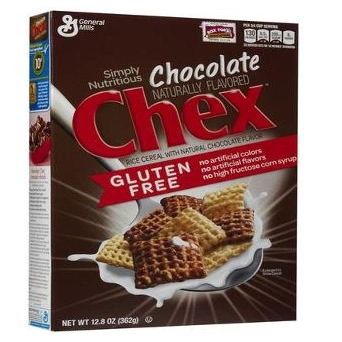 Chex Chocolate Chex Gluten-Free Cereal - 12.8 oz (Pack of 2)