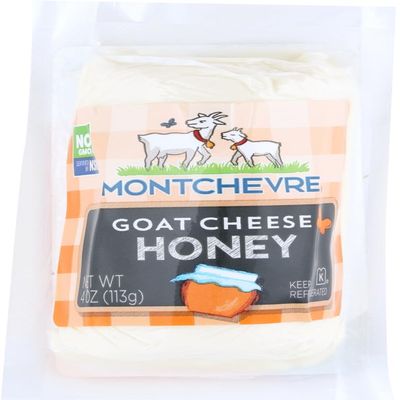 Fresh Goat Cheese Log Honey, 4 Ounce