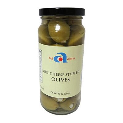 Big Alpha Olive Blue Cheese Stuffed 70-90 ct per kg