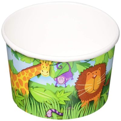 Amscan Party Favor, 9.5 oz, Green/Blue