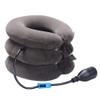 Bargain Crusader Inflatable Cervical Neck Traction Air Inflatable Pillow Neck Head Stretcher Pain Relief Collar (for Adults, Grey) view 1