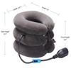 Bargain Crusader Inflatable Cervical Neck Traction Air Inflatable Pillow Neck Head Stretcher Pain Relief Collar (for Adults, Grey) view 2