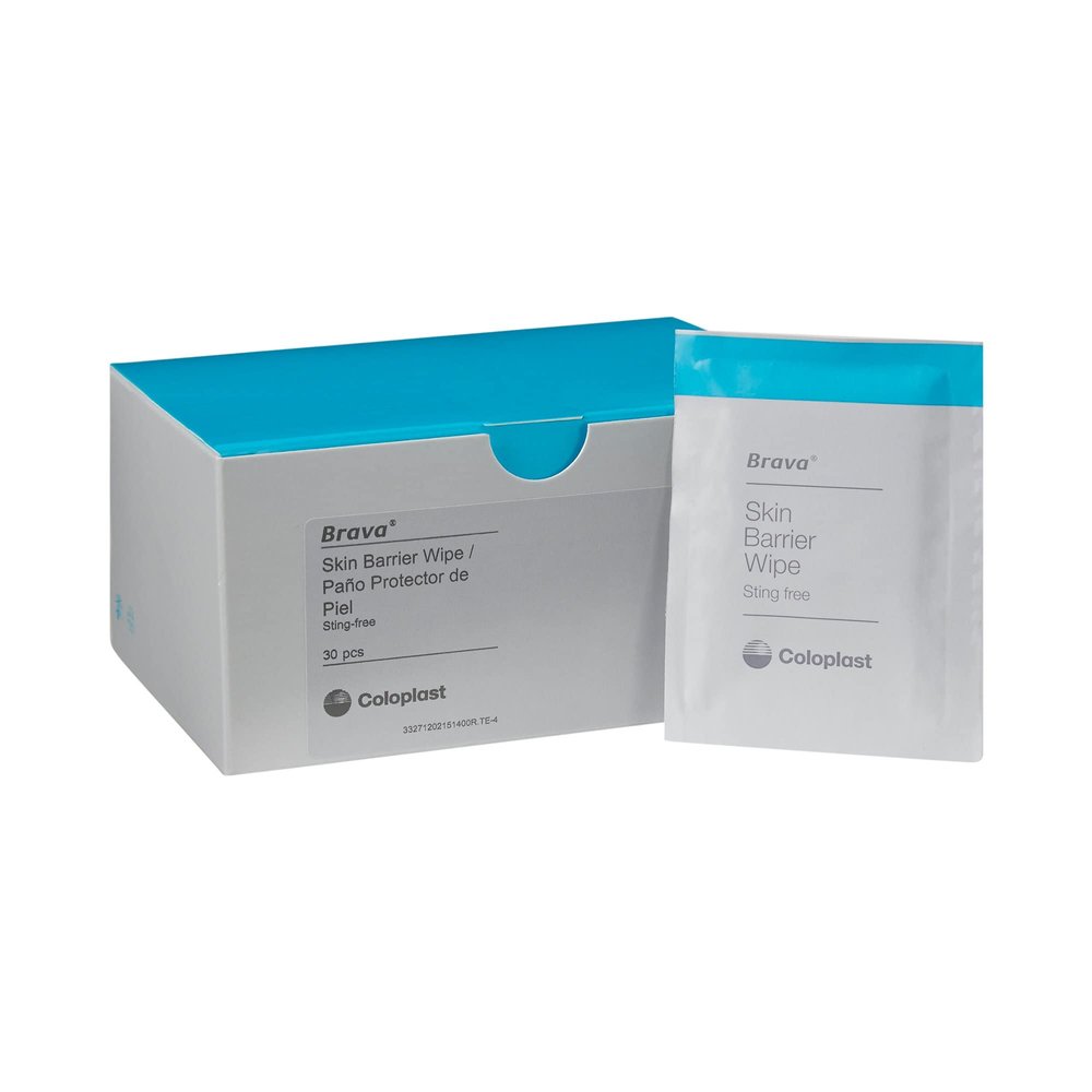 Brava Skin Barrier Wipes - 1/Box of 30
