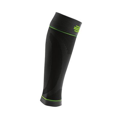 Bauerfeind Sports Compression Lower Leg Calf Sleeves (1 Pair) - Gradient Compression for Improved Blood Circulation in Legs - Air Knit Fabric Breathable, Durable, Washable (Black, X-Large/Short)