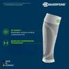 Bauerfeind Sports Compression Lower Leg Calf Sleeves (1 Pair) - Gradient Compression for Improved Blood Circulation in Legs - Air Knit Fabric Breathable, Durable, Washable (Black, X-Large/Short) view 2