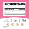 BulkSupplements.com Monk Fruit Extract Powder - Luo Han Guo Extract, Monk Fruit Without Erythritol - 500 Servings, Gluten Free, 2g per Serving, 1kg (2.2 lbs) (Pack of 1) view 2