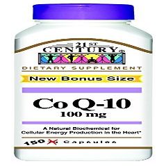 21st Century COQ-10 100 Mg Capsules, 150 Count by 21st Century