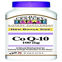 21st Century COQ-10 100 Mg Capsules, 150 Count by 21st Century