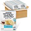 Good Thins Simply Salt Rice Snacks Gluten Free Crackers, Bulk Snack Crackers, 12 - 3.5 oz Boxes view 1