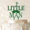 "1st Little Man"Birthday Cake Topper Elegant Moustache Cake Topper Cake Decoration" Color Option Available 6"-7" Inches Wide view 1
