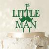 "1st Little Man"Birthday Cake Topper Elegant Moustache Cake Topper Cake Decoration" Color Option Available 6"-7" Inches Wide view 2