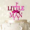 "1st Little Man"Birthday Cake Topper Elegant Moustache Cake Topper Cake Decoration" Color Option Available 6"-7" Inches Wide view 1