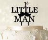 "1st Little Man"Birthday Cake Topper Elegant Moustache Cake Topper Cake Decoration" Color Option Available 6"-7" Inches Wide view 4