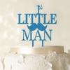 "1st Little Man"Birthday Cake Topper Elegant Moustache Cake Topper Cake Decoration" Color Option Available 6"-7" Inches Wide view 1