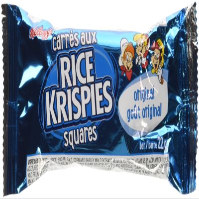 Kellogg's Rice Krispies Squares Bars, 22 g (0.77 oz), 54-pack