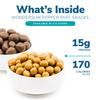 WonderSlim Popper Puff Snacks, Chocolate, 160 Calories, 15g Protein, Gluten Free (7ct) view 3