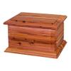 Wood Cremation Urn - Boston Cedar Companion view 1