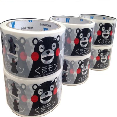 Kumamon dekote-pu Set of 6 OPP Wrapping Tape Seal Packing