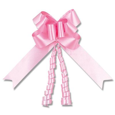 Heiko Ribbon Bow, Pink, 1.4 inches (36 mm), Pack of 50