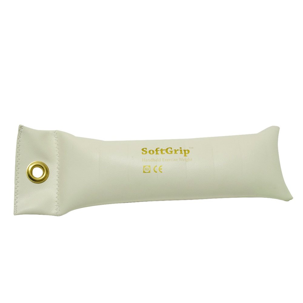 Cando 10-0356-1 SoftGrip Hand Weight, 4 lb, Silver