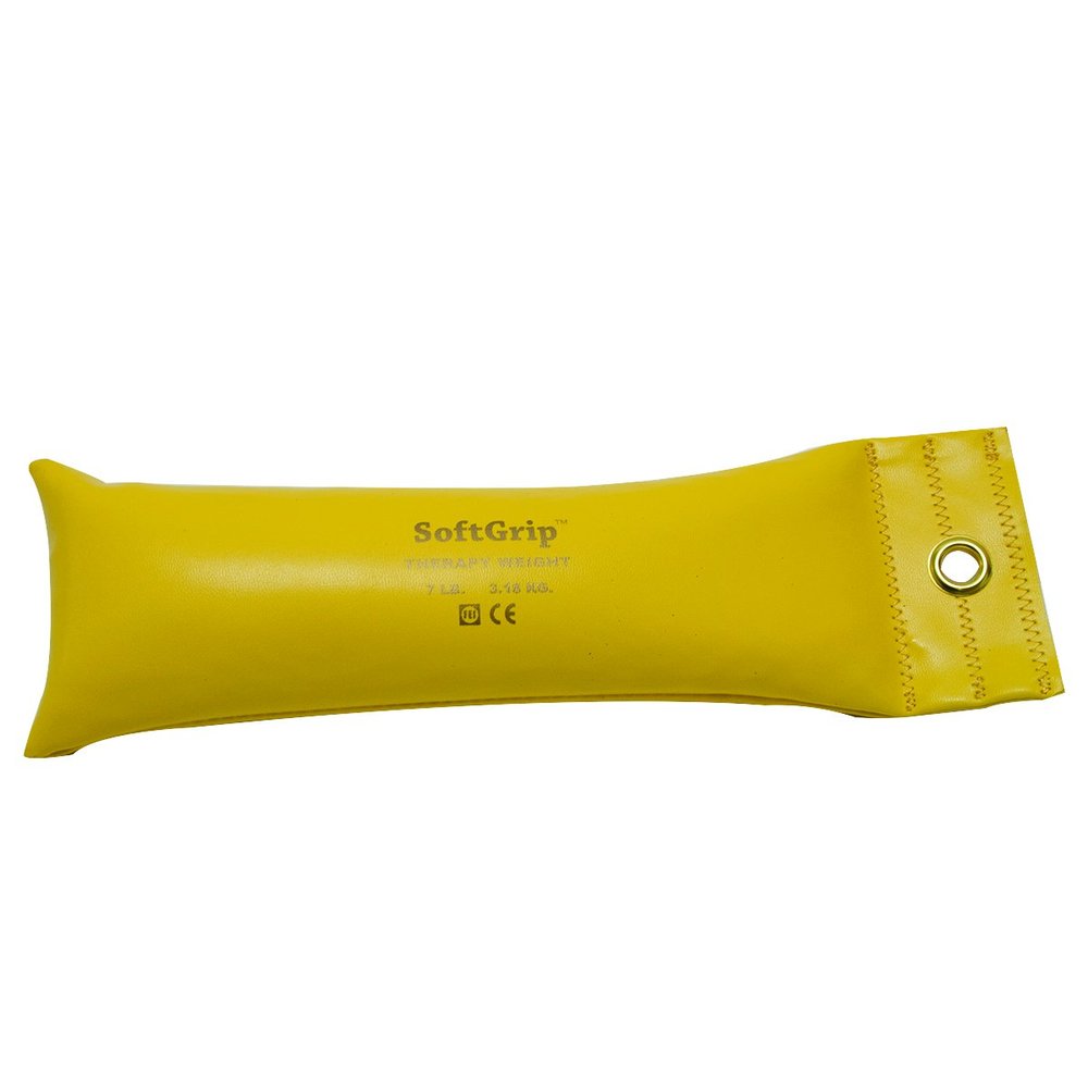 CanDo 10-0359-1 SoftGrip Hand Weight, 7 lb., Yellow
