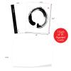 The Best Card Company - 10 Blank Note Cards Assortment for Men and Women (4 x 5.12 Inch) - Zen Patterns and Symbols, Bulk Boxed Set - Zen Circles M9683OCB view 2