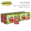Mott's No Sugar Added Strawberry Applesauce, 3.2 Oz Clear Pouches, 48 Count (4 Packs Of 12), Good Source Of Vitamin C, No Artificial Flavors view 4