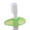 Simba Soft Bristle Silicone Baby Toothbrush with Milk Residue/Fur Scrubber. (Green) view 2