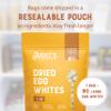 Judee's Gluten Free Dried Egg White Protein Powder - Pasteurized & Gluten-Free with Dried Egg Whites - Nut-Free - Just One Ingredient - Made in USA - 1 lb Pouch view 2