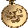 Came to Believe AA Keychain Medallion Sobriety Chip Key Tag view 3