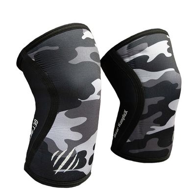 Bear KompleX Knee Sleeves for Men & Women - 5mm Compression & Heat Retention Neoprene Compression Knee Brace for Weightlifting, Squats & Powerlifting