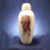 Pink Rose Funeral Urn - Cremation Urn for Human Ashes - Hand Made Pottery (185 Cubic Inches) (185 Cubic Inches) view 3