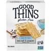 GOOD THINS Sea Salt & Pepper Rice Snacks Gluten Free Crackers, Snack Crackers, 3.5 oz view 1