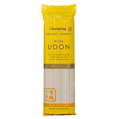 Clearspring Organic Japanese Wide Udon Noodles 200g
