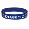 Goods For Giving Diabetic ID Bracelet Wristband - Blue - 8 Inches - Standard view 1