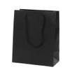 (Shimojima) Heiko Portable Paper Bags, Bright Bags, 8.7-4.7 inches (22-12 cm), Matte Black, 8.7 x 4.7 x 10.6 inches (22 x 12 x 27 cm), 10 Sheets view 1