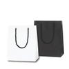 (Shimojima) Heiko Portable Paper Bags, Bright Bags, 8.7-4.7 inches (22-12 cm), Matte Black, 8.7 x 4.7 x 10.6 inches (22 x 12 x 27 cm), 10 Sheets view 2
