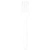 Frosty White Plastic Forks - Pack of 20 view 1