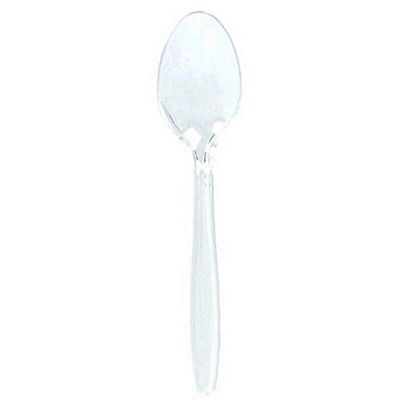 Amscan Clear Plastic Spoons - Pack of 20