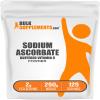 BulkSupplements.com Sodium Ascorbate Powder - for Immune Support, Sodium Ascorbate Vitamin C - Buffered Vitamin C, Gluten Free, 2g per Serving, 250g (8.8 oz) (Pack of 1) view 1