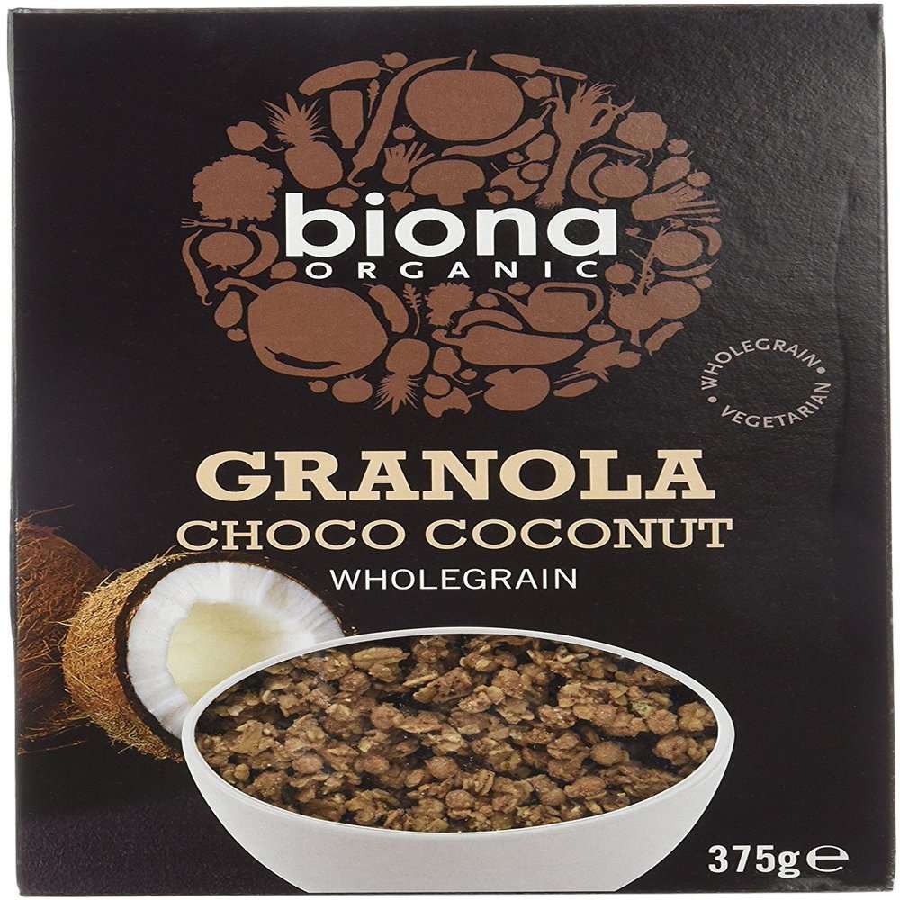 Biona Organic Choco Coco Crunchy Granola (375g) - Pack of 6