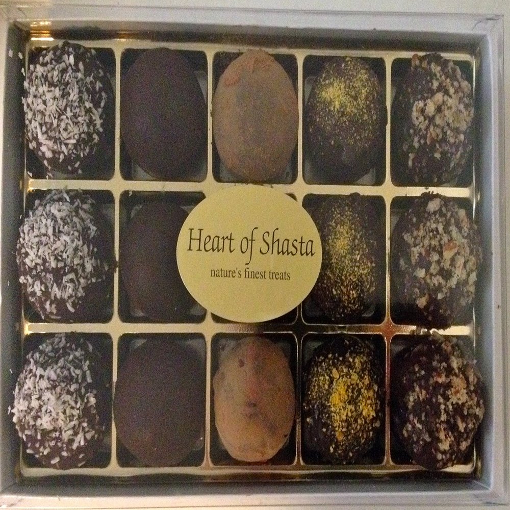 15 piece Truffle Box Assortment - Organic - Raw - DAIRY FREE