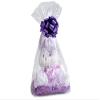 A1 Bakery Supplies Cellophane Bags For Baskets Cellophane Gift Bags For Wine Bottles, Small Baskets, Mugs And Gifts BOPP Clear Cellophane Bags Basket Bags Cello Gift Bags Gusset Style Bag 8 in. X 4 in X 18 in. 10 Pack view 1