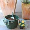 Hachimankasei Garden Tool Bucket with Lid, 3.2 gal (10 L), Green view 2