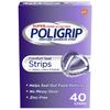 Super Poligrip Comfort Seal Denture Adhesive Strips, 40 Count view 1