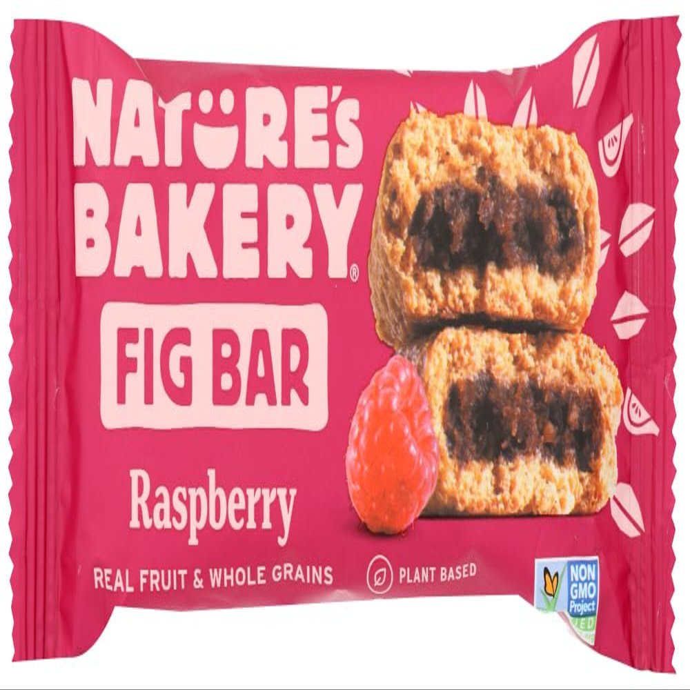 Nature's Bakery Whole Wheat Raspberry Fig Bars, 2 Oz Bar (Pack of 36)