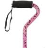 PCP Offset Handle Foam Grip Adjustable Cane, Pink Camo Pattern view 1